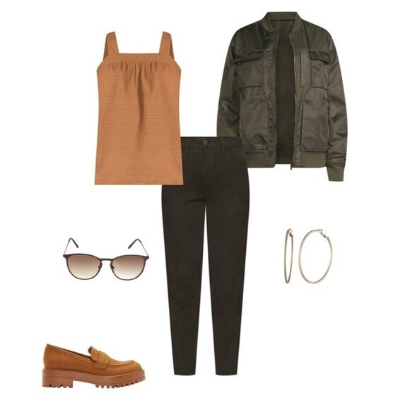 A.N.A. A New Approach Women’s Square Neck Sleeveless Tank Top in Spiced Red - Picture 9 of 9